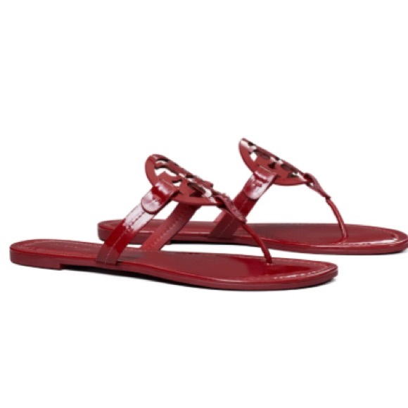 Tory Burch Shoes - 🎉 💕 HP 💕 🎉 Tory Burch Miller Patent Leather sandal - NWT